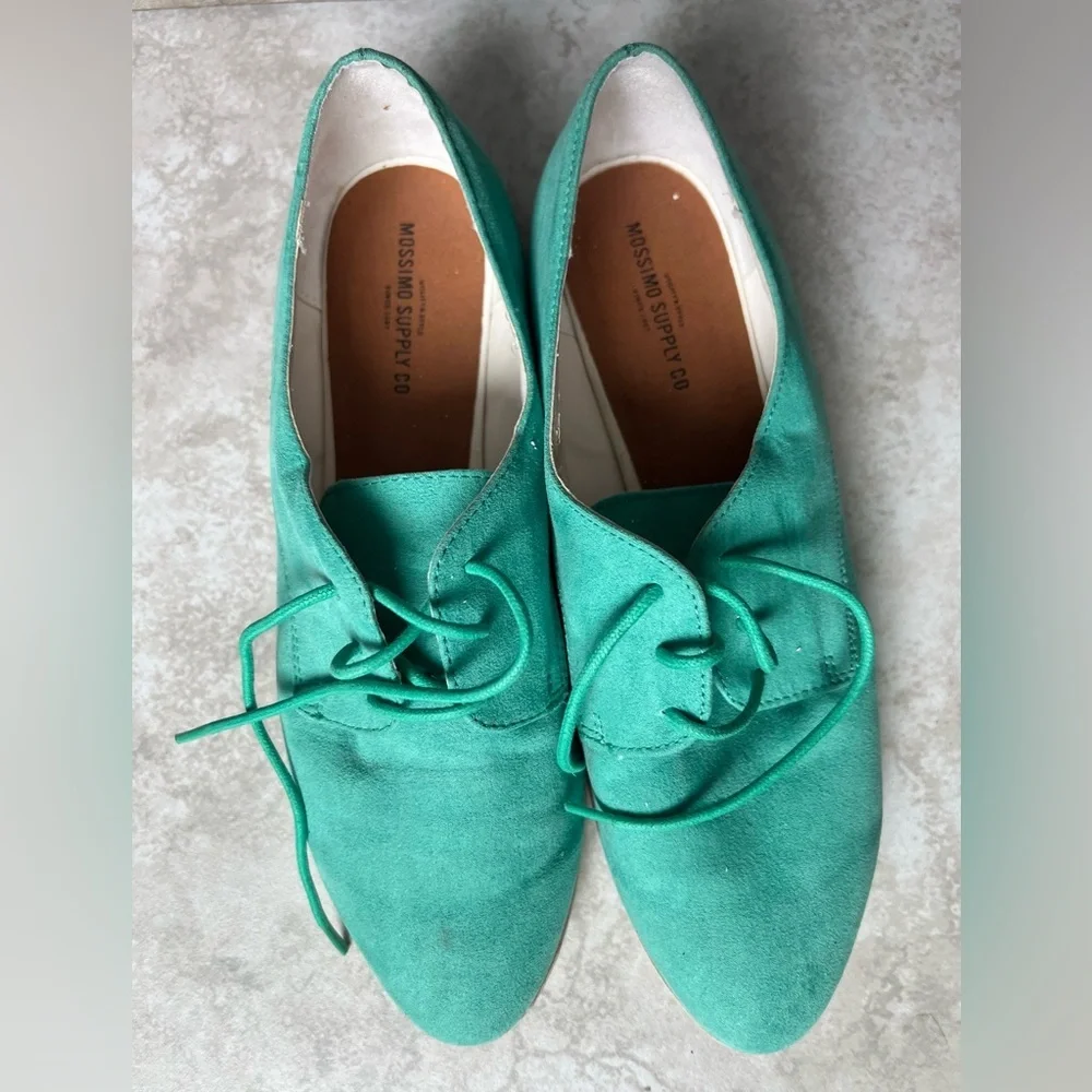 Mossimo Supply Co. Teal Women's Flats